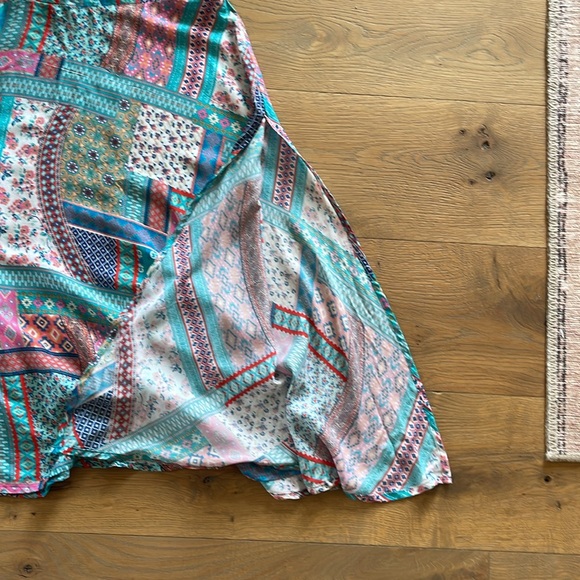 SUNDANCE Feathers by Tolani new with tags size small maxi skirt - Picture 3 of 9